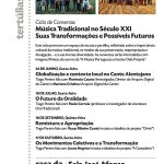 Ciclo de Conversas: Música Tradicional no Século XXI | Suas Transformações e Possíveis Futuros