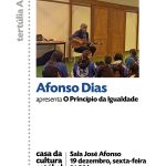 Afonso Dias apresenta "O Princípio da Igualdade"