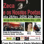 Tributo: Zeca e os Nossos Poetas