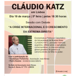 A Crise Internacional e o Crescimento da Extrema-Direita | 19 de março