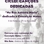 Ciclo: Canções Dedicadas | "Na Rua António Maria" | 8 de março
