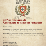 Coimbra | Comemoração do 50º aniversário da Constituição
