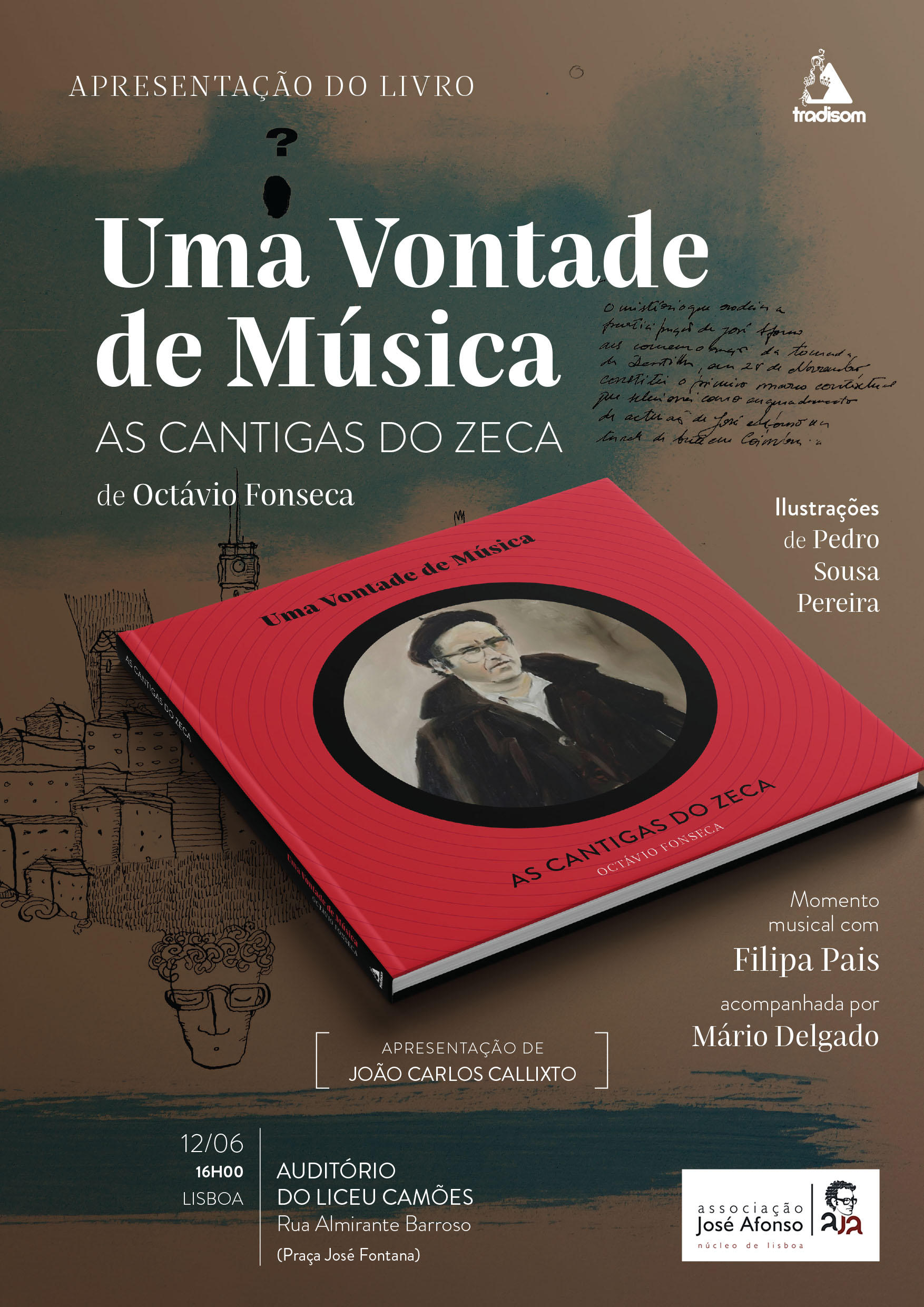 Cartaz de Apresentação_Livro Uma Vontade de Música